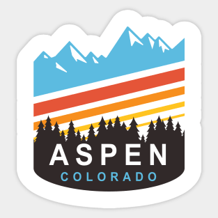 Aspen Colorado Sticker